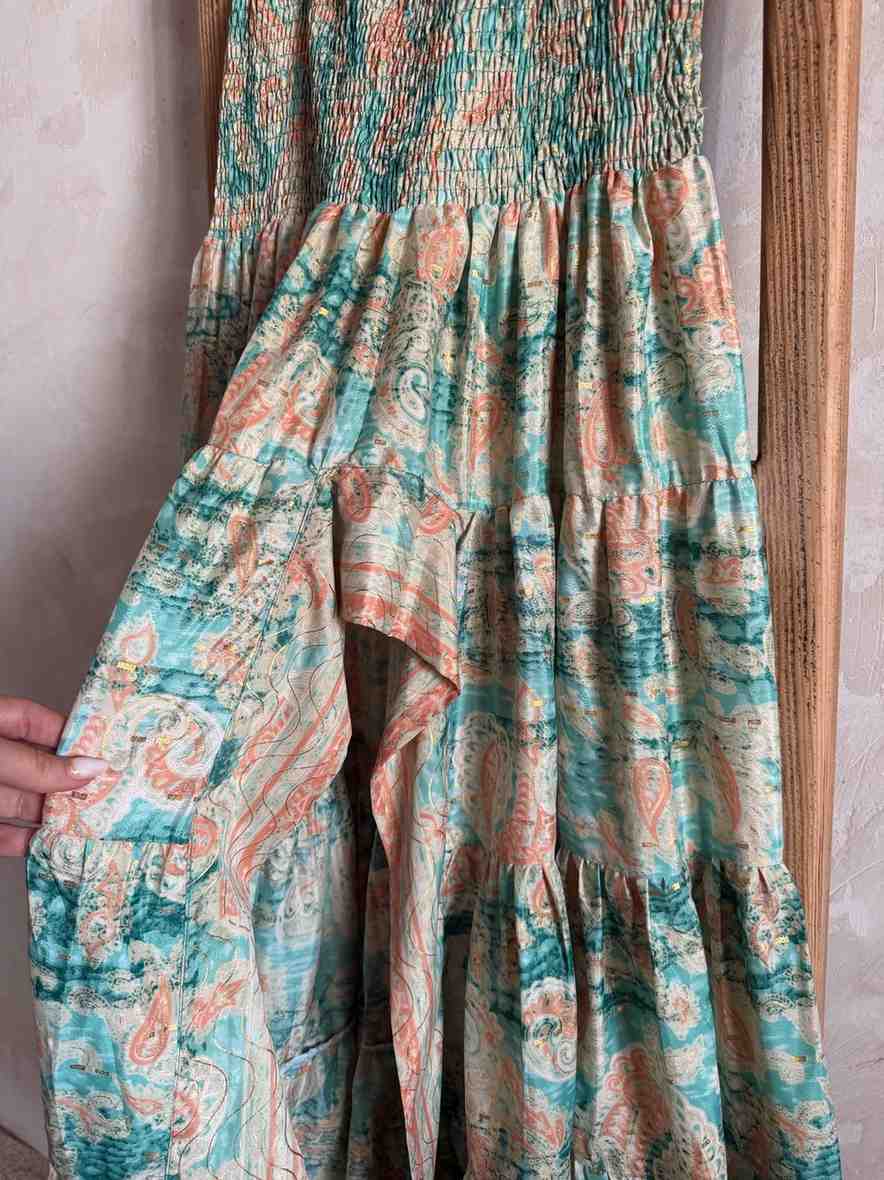 Falda larga Aqua Doré