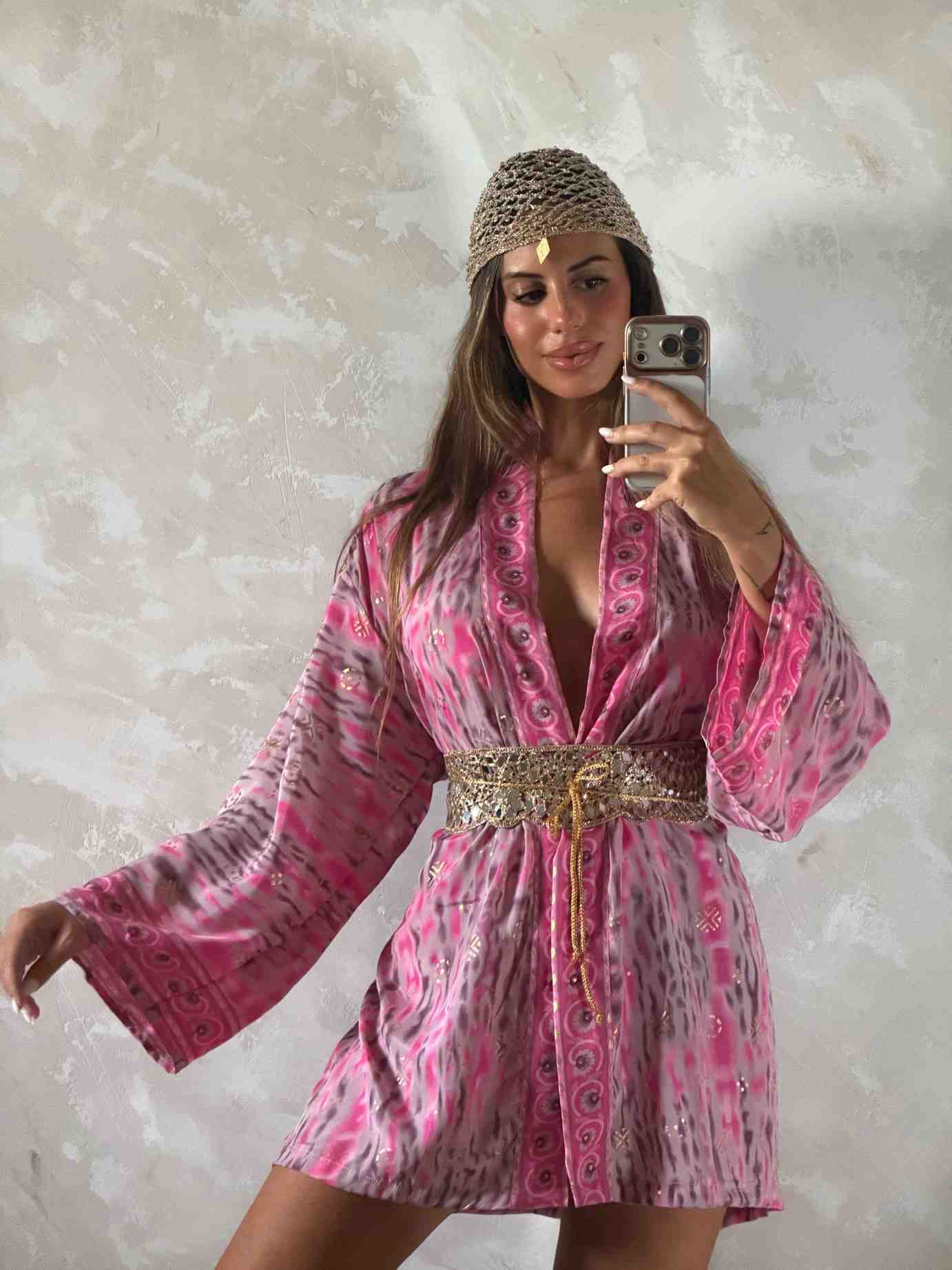Cardigan corto Rosé