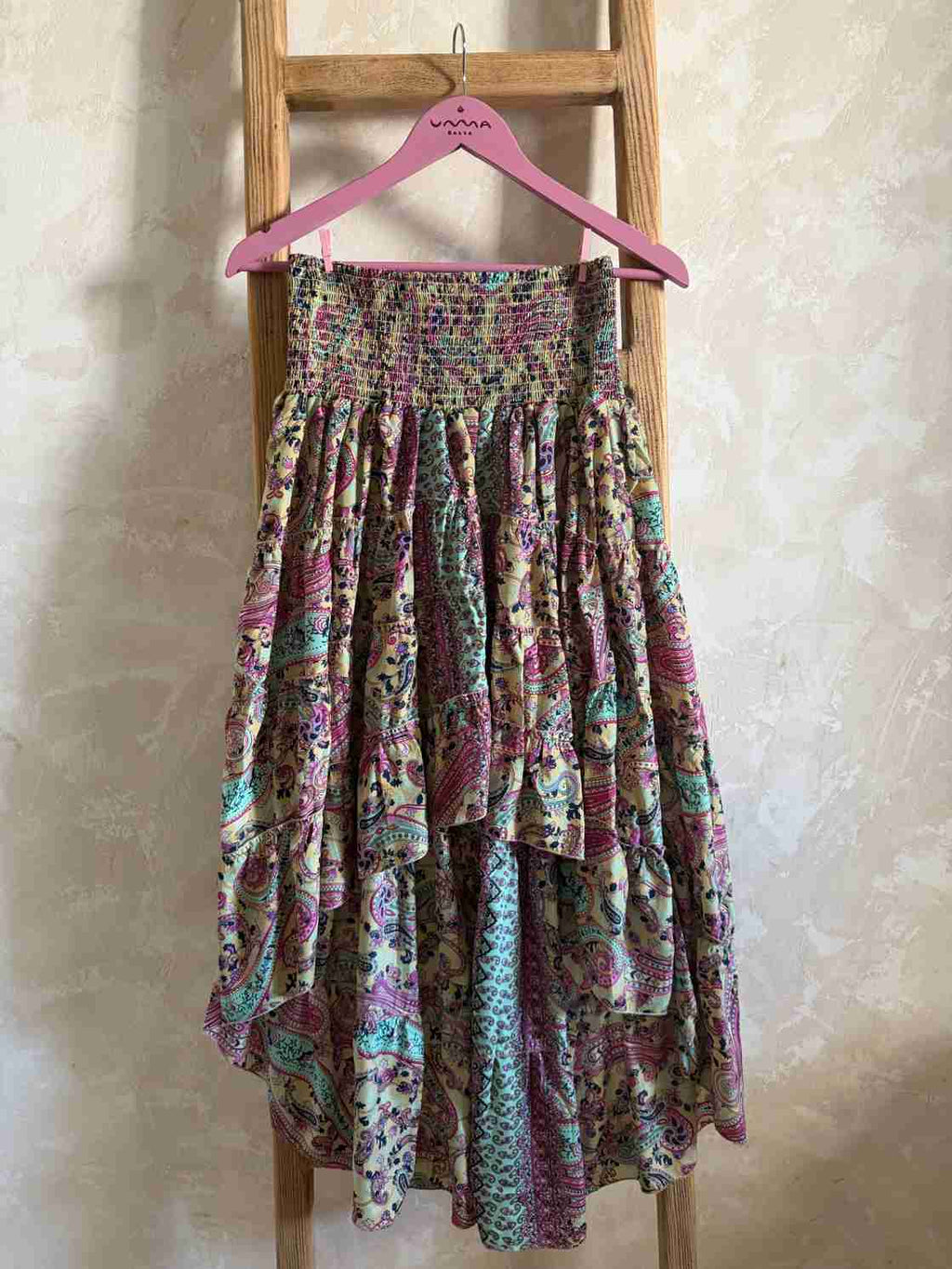 Dahlia Polka Dot Long Skirt